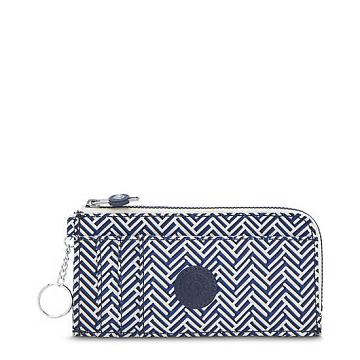 Portfele Kipling Dafni Printed Wallet Niebieskie | PL 1039NW